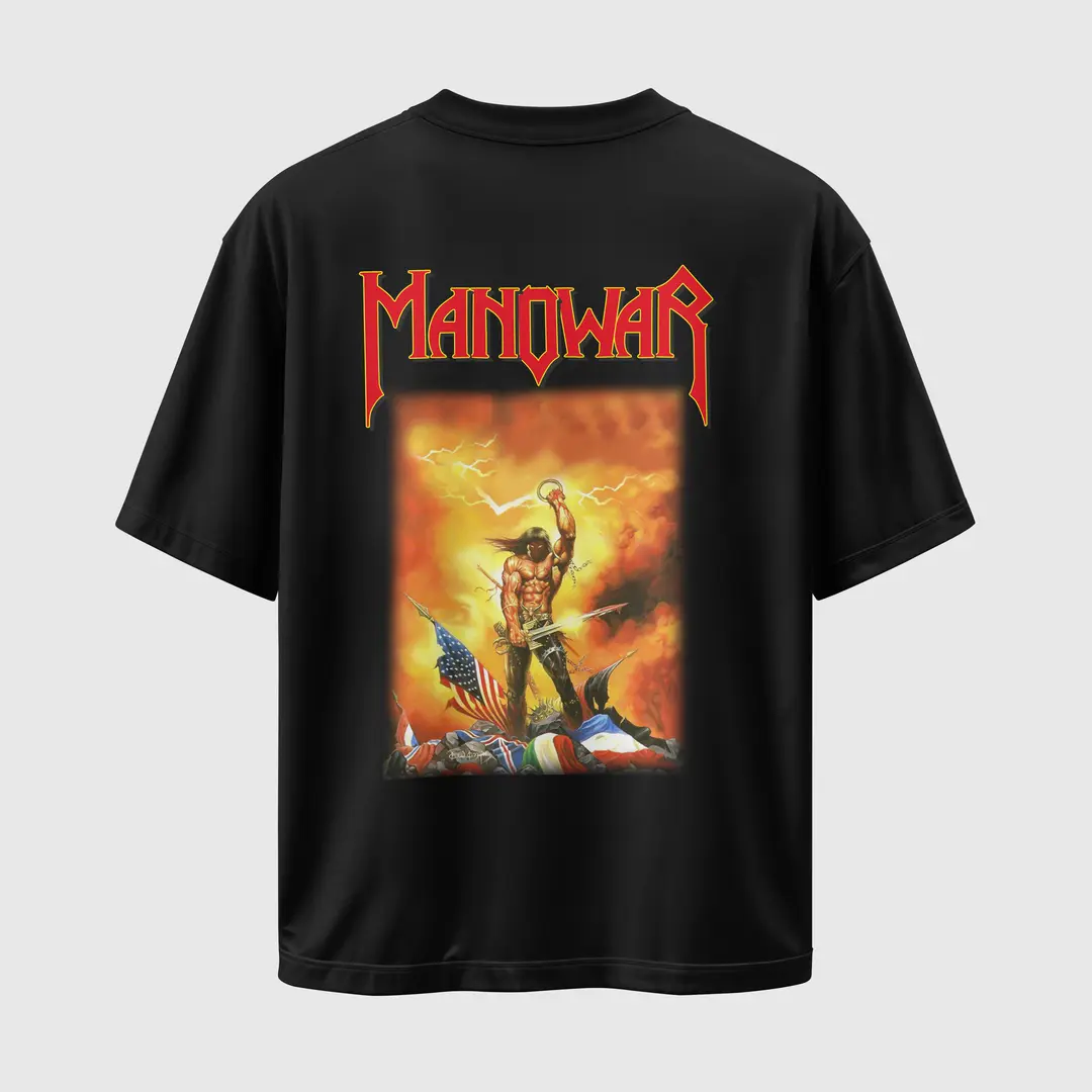 T-shirt Manowar (Oversized/Simple)