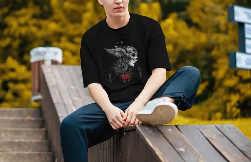 T-shirt Valkyrie Hound (Oversized/Simple)