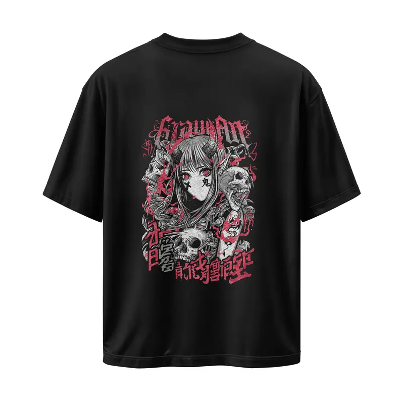 T-shirt The Oni’s Decay (Oversized/Simple)