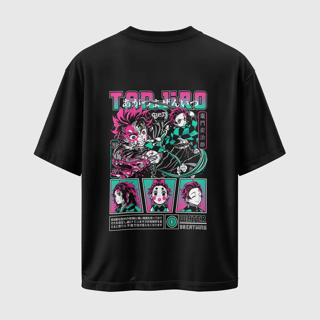 T-shirt Demon Slayer Tanjiro(Oversized/Simple)