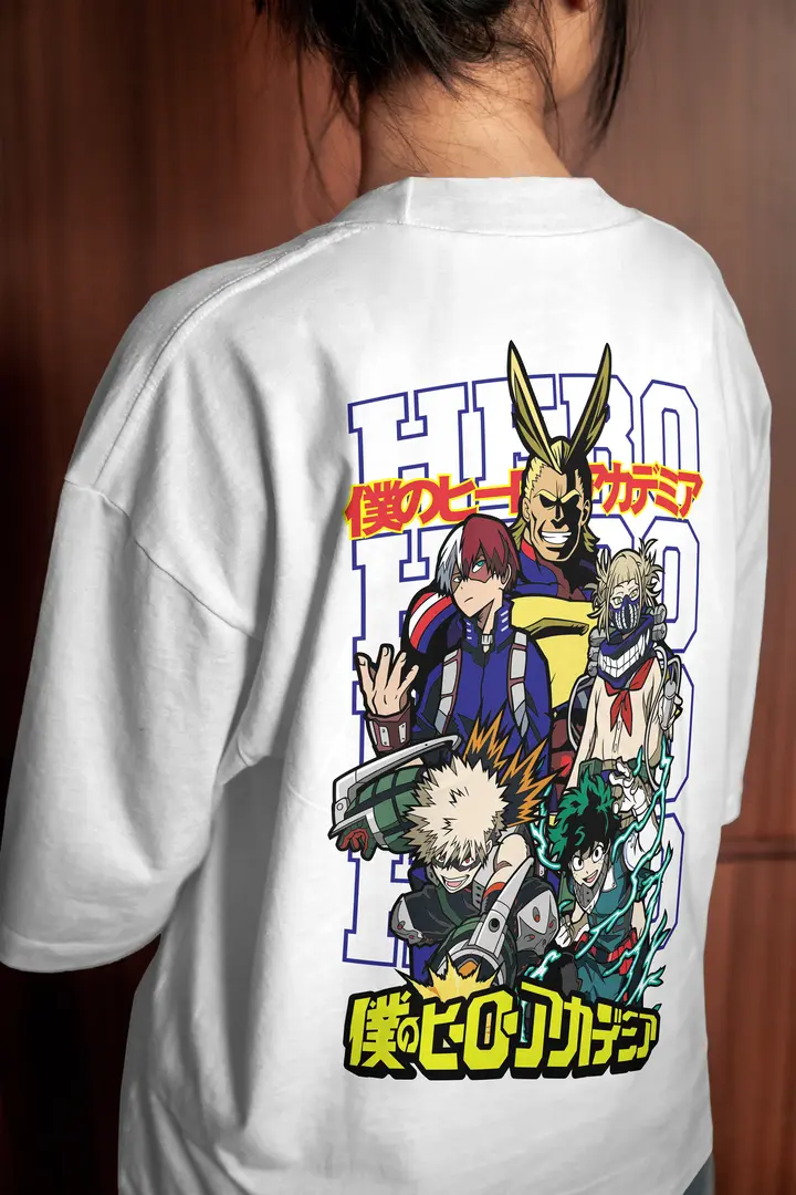 T-shirt My Hero Academia (Oversized/Simple)