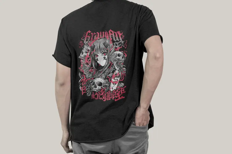 T-shirt The Oni’s Decay (Oversized/Simple)