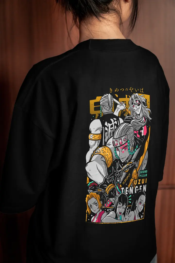 T-shirt Demon Slayer Tengen Uzui (Oversized/Simple)