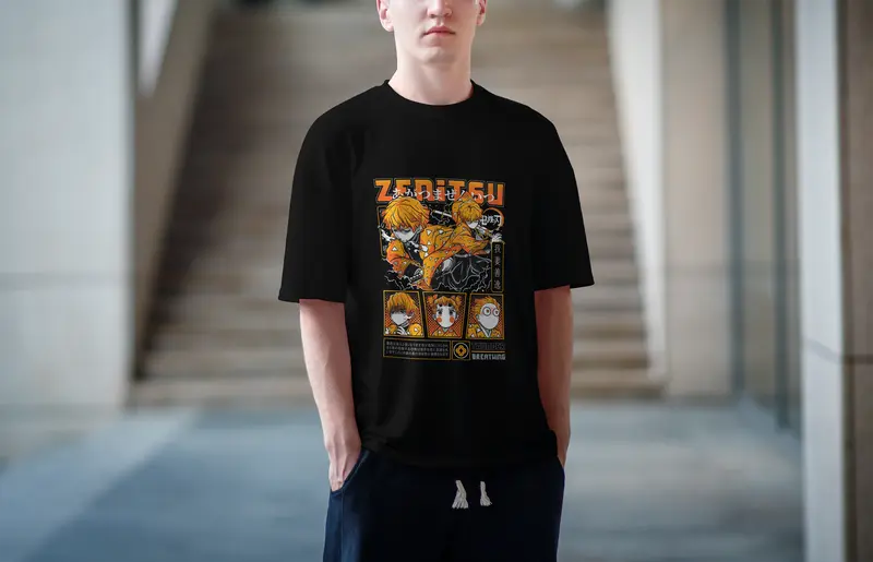 T-shirt Demon Slayer (Oversized/Simple)