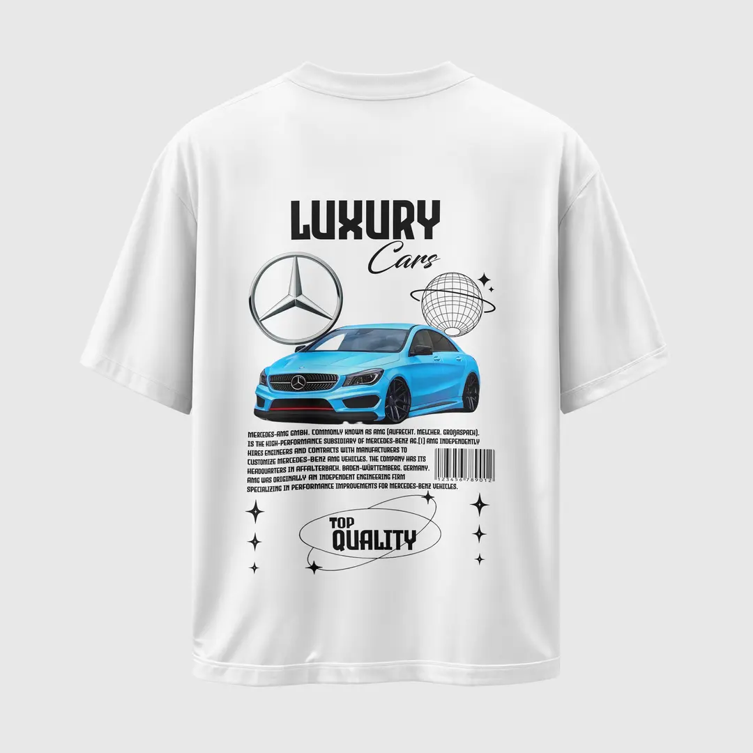 T-shirt Mercedes Luxury (Oversized/Simple)