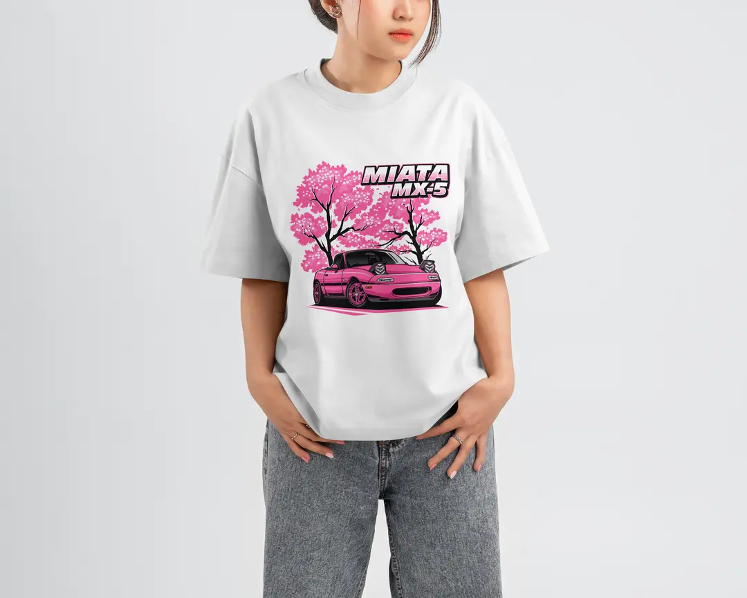 T-shirt Miata (Oversized/Simple)