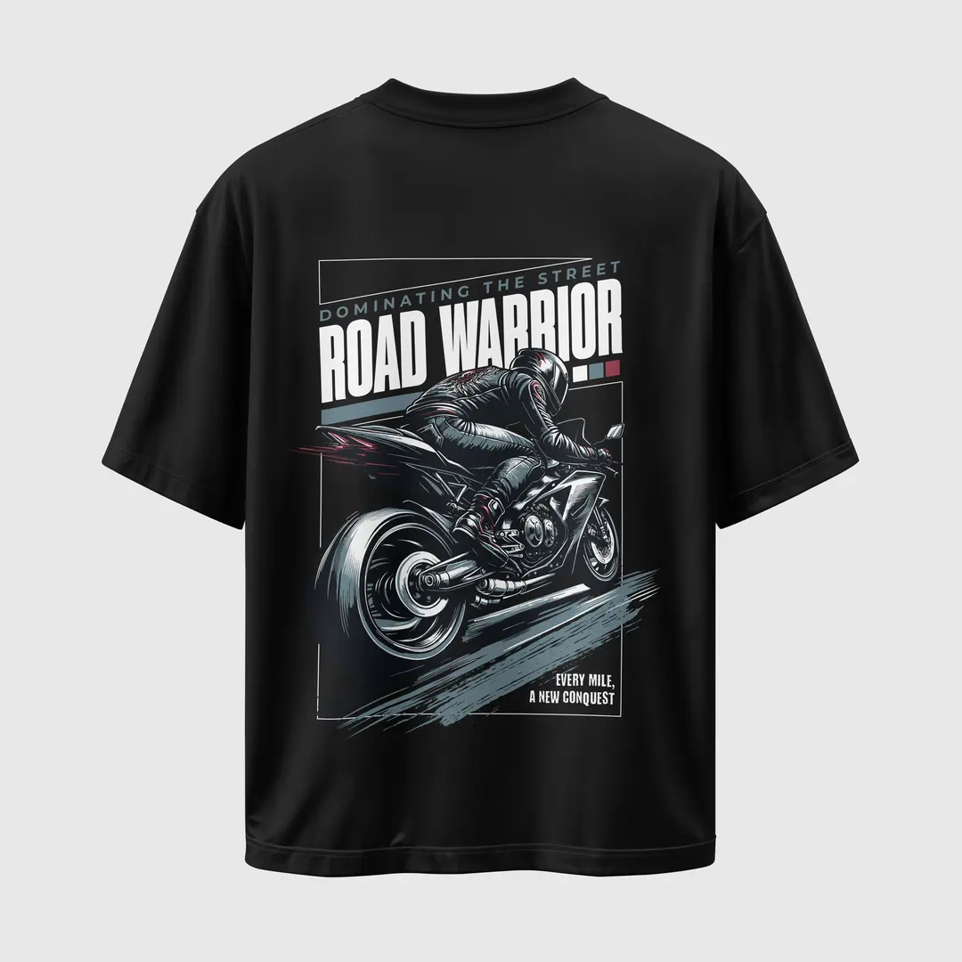 T-shirt Road Warrior (Oversized/Simple)