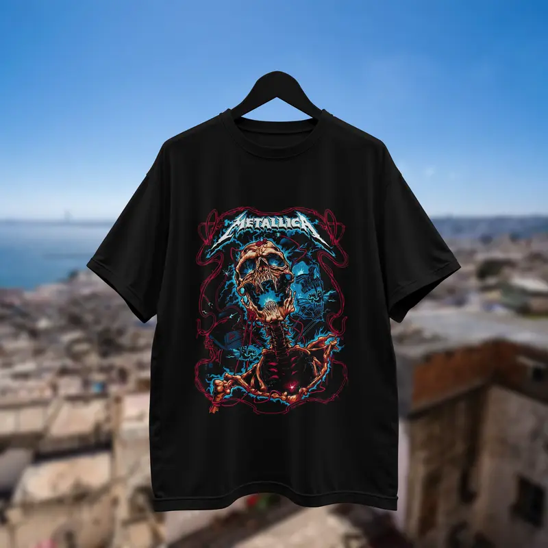 T-shirt Metallica (Oversized/Simple)