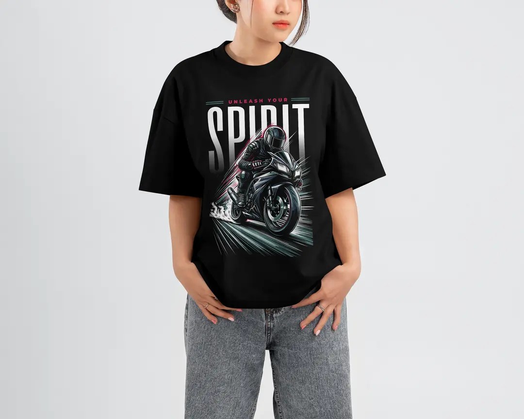 T-shirt Spirit Rider (Oversized/Simple)