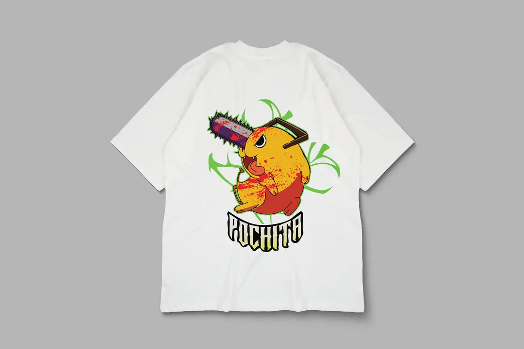 T-shirt Pochita (Oversized/Simple)