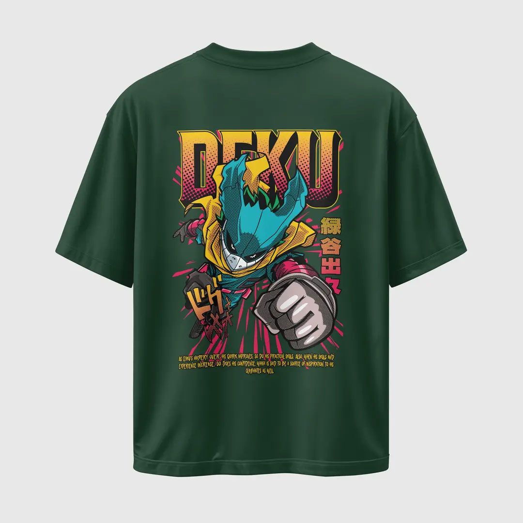 T-shirt Deku (Oversized/Simple)