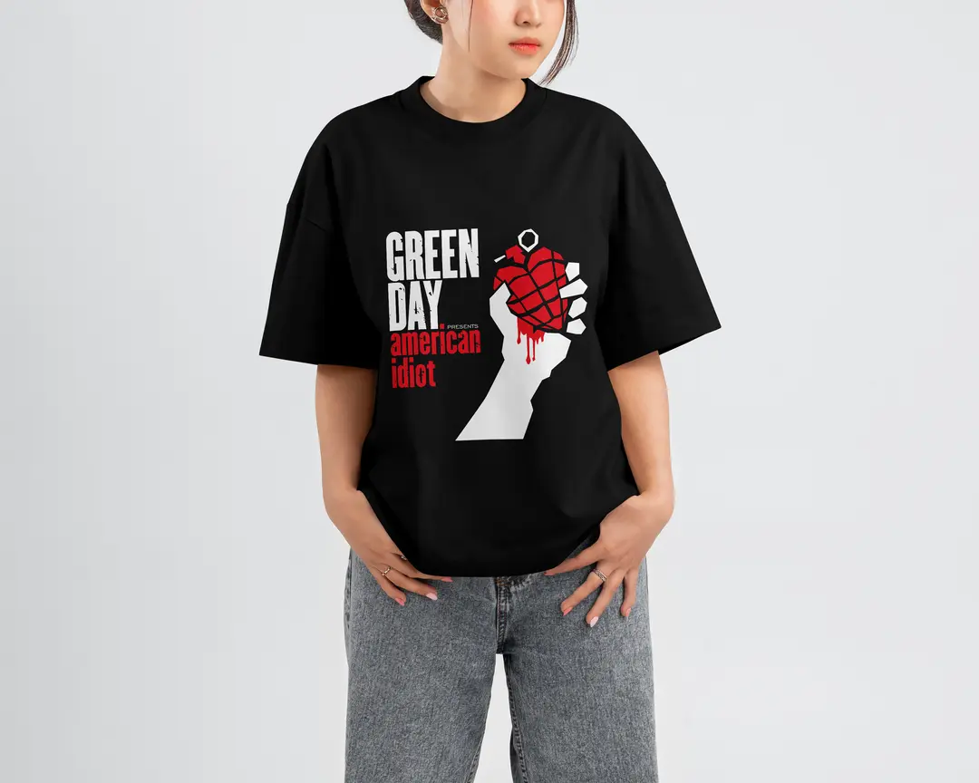 T-shirt Green Day (Oversized/Simple)