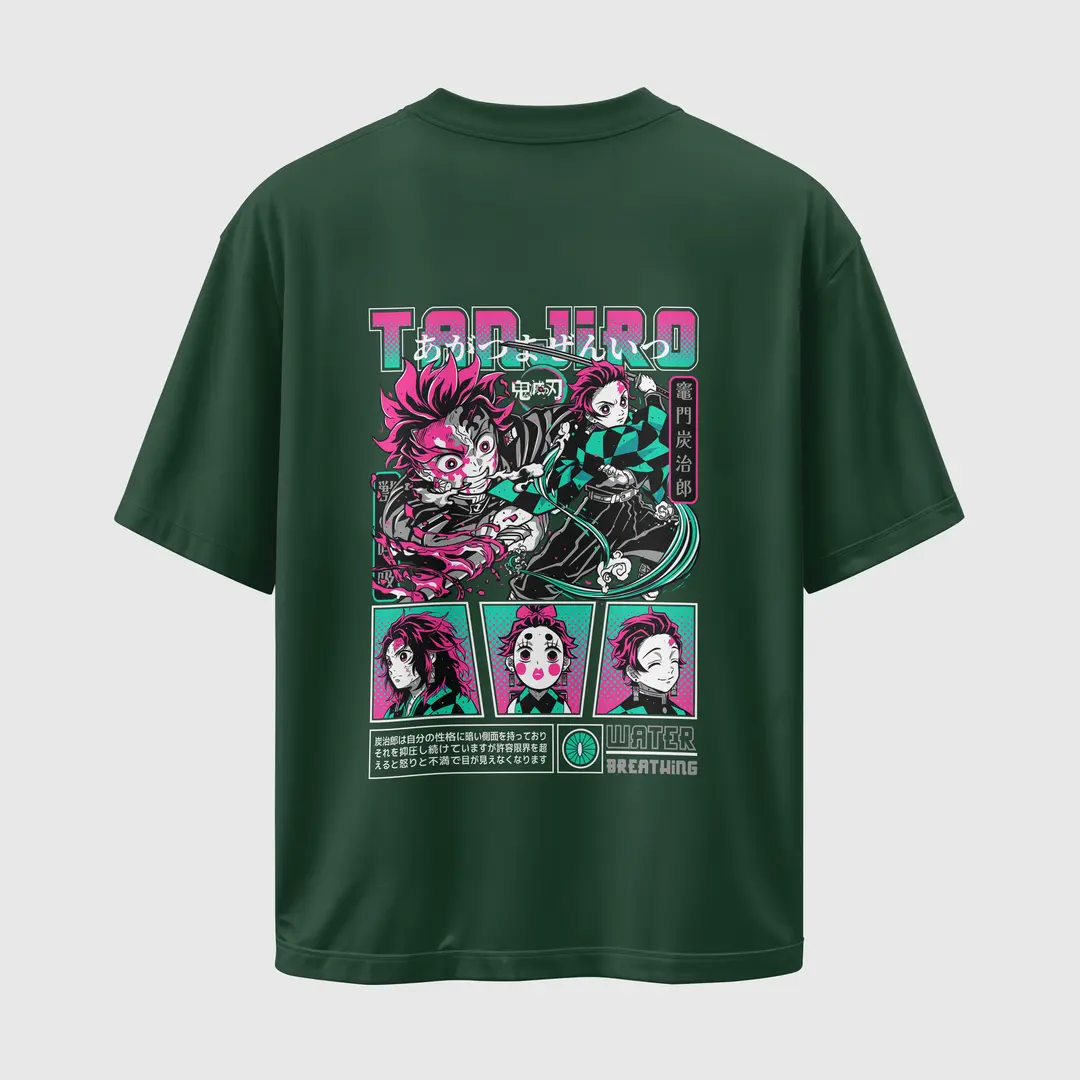 T-shirt Demon Slayer Tanjiro(Oversized/Simple)