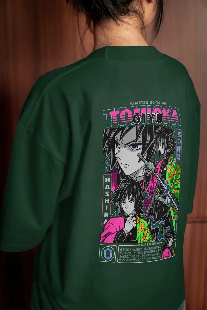 T-shirt Demon Slayer Giyu Tomioka(Oversized/Simple)