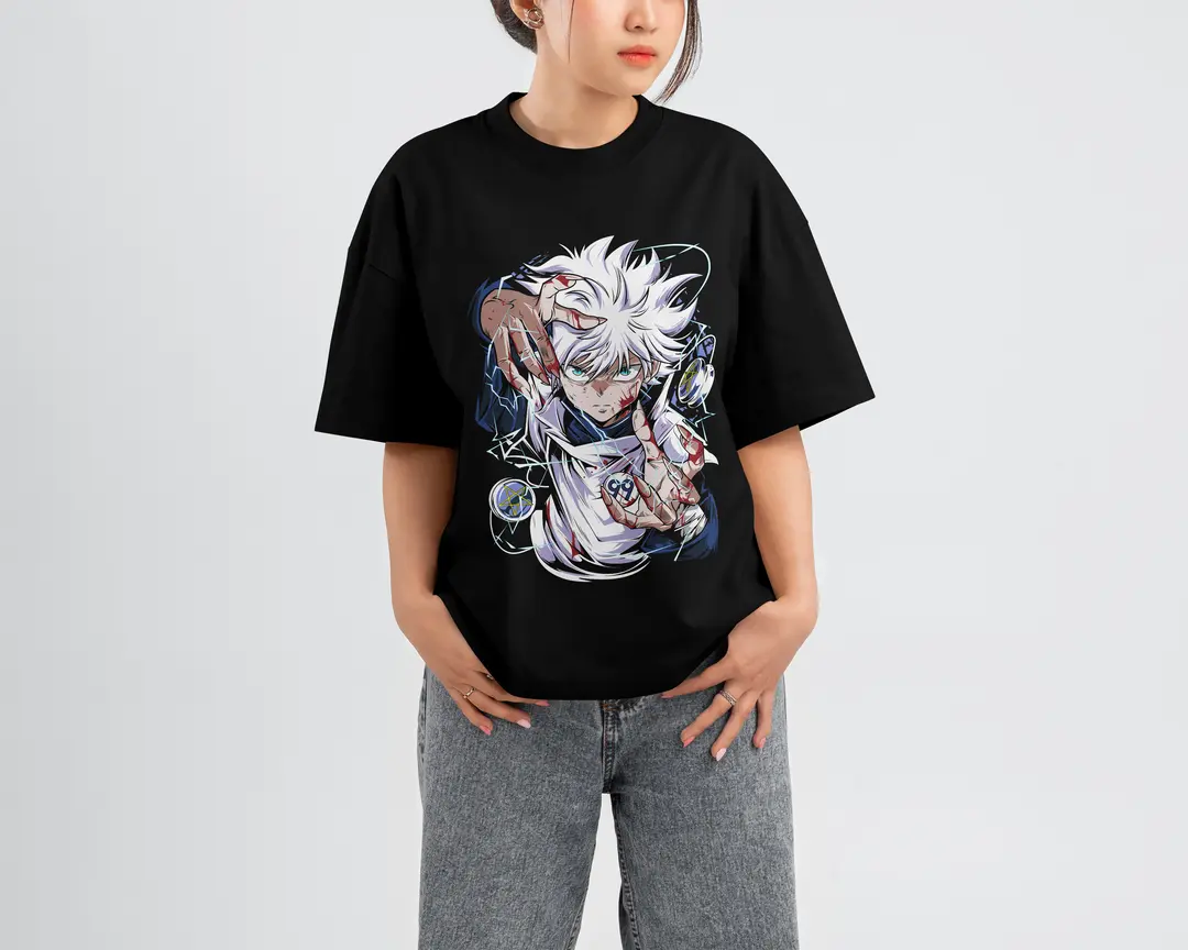 T-shirt Hunter X Hunter Killua (Oversized/Simple)
