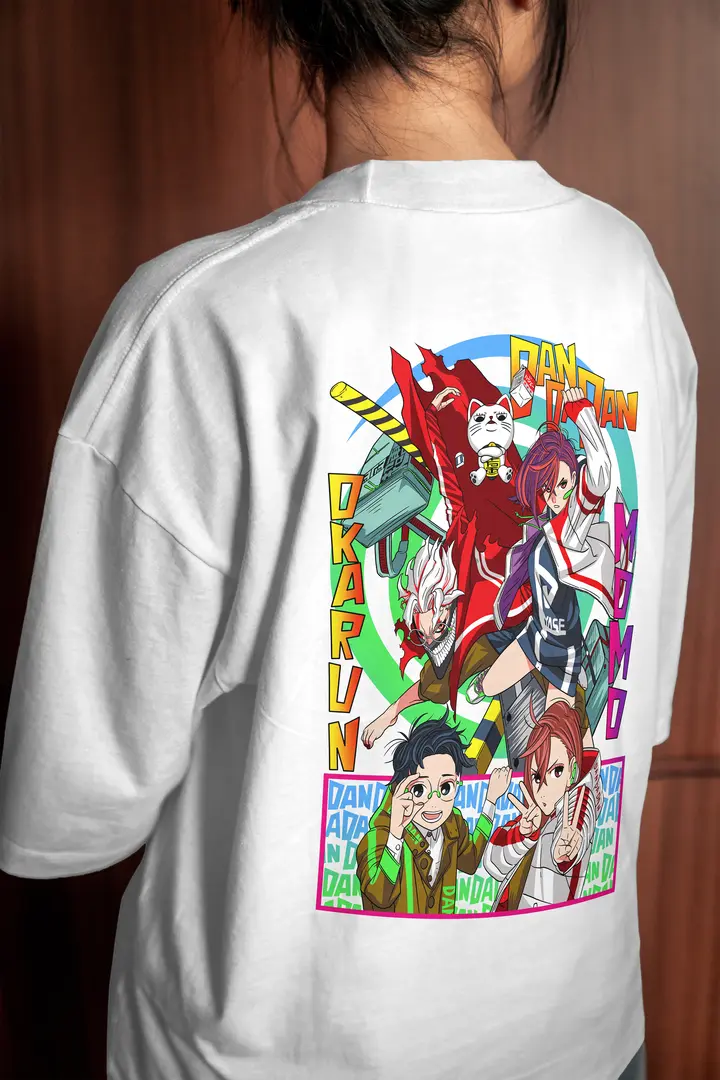 T-shirt DanDaDan (Oversized/Simple)