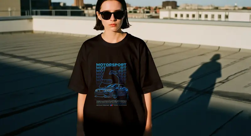 T-shirt BMW M5 (Oversized/Simple)
