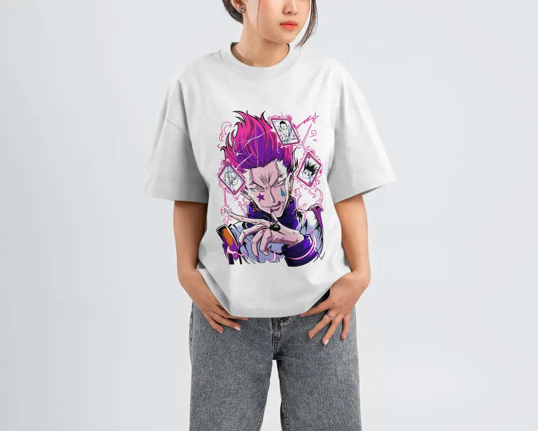 T-shirt Hunter X Hunter Hisoka  (Oversized/Simple)