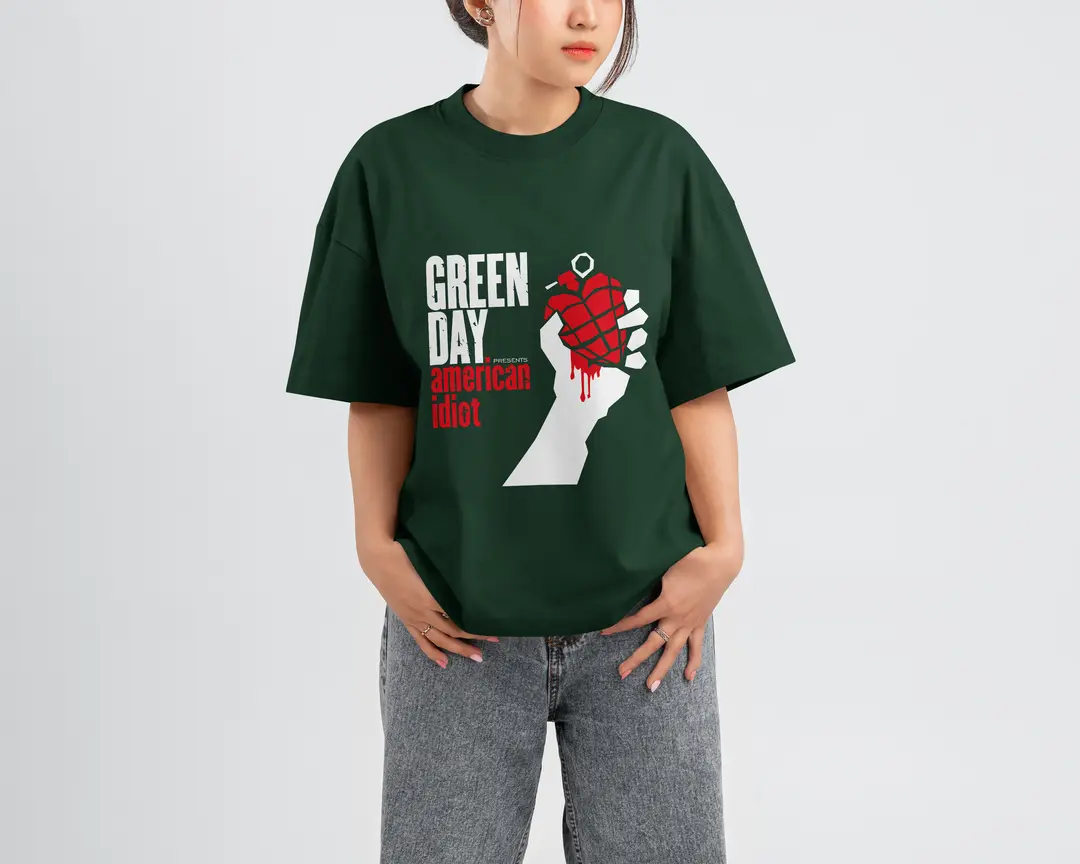 T-shirt Green Day (Oversized/Simple)