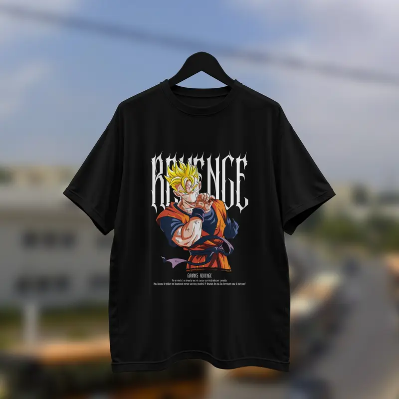 T-shirt DBZ Gohan (Oversized/Simple)