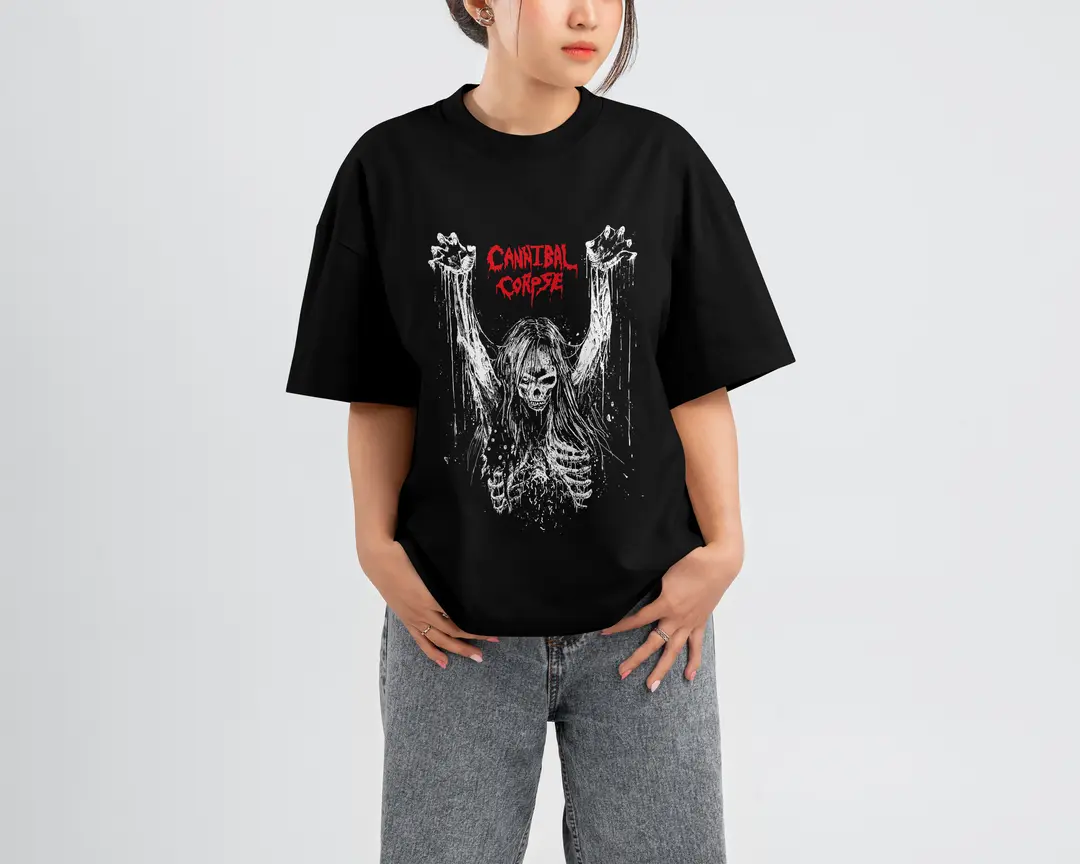 T-shirt Cannibal Corpse (Oversized/Simple)
