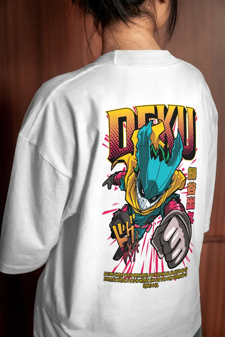 T-shirt Deku (Oversized/Simple)