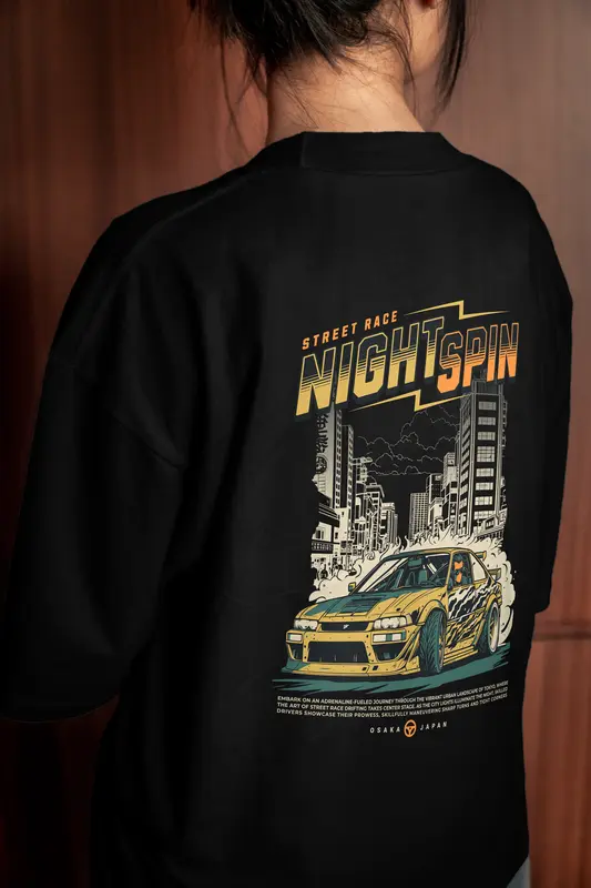 T-shirt Nissan Skyline GT-R (Oversized/Simple)