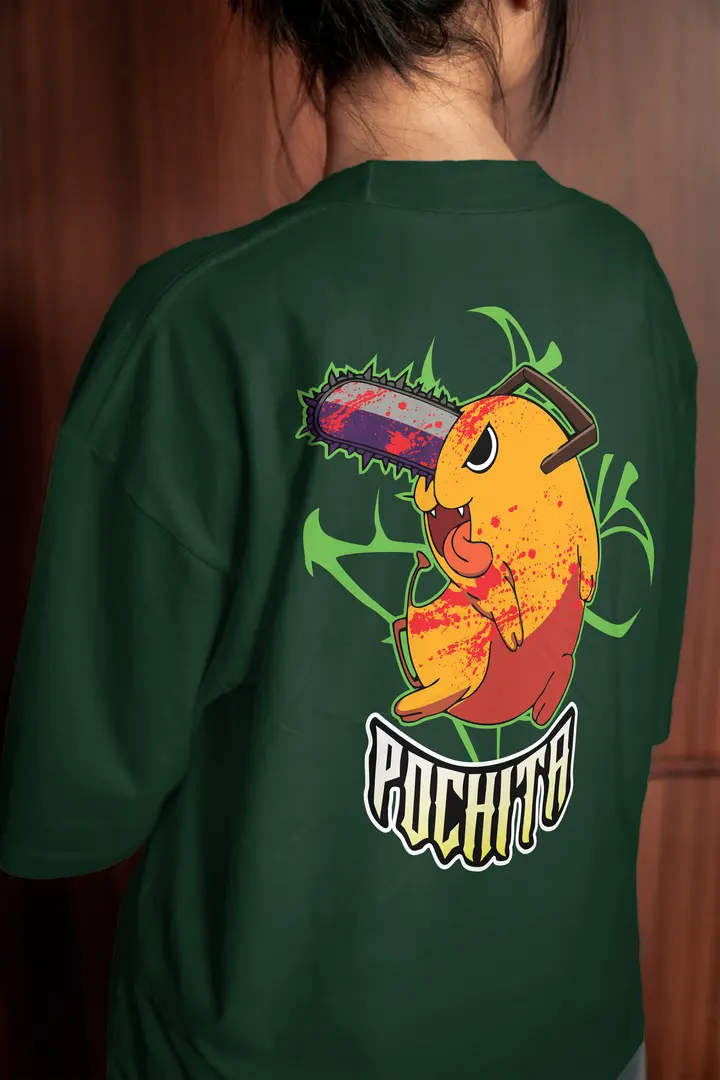 T-shirt Pochita (Oversized/Simple)