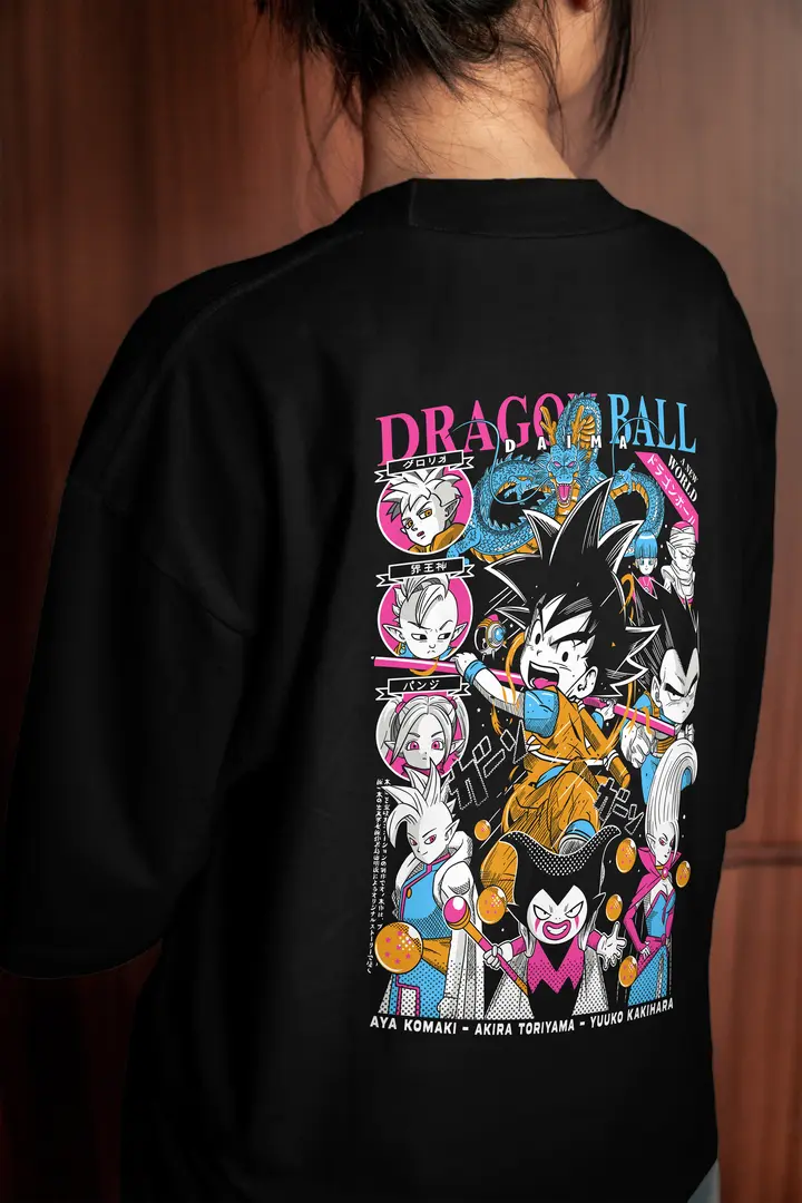 T-shirt Dbz Daima (Oversized/Simple)