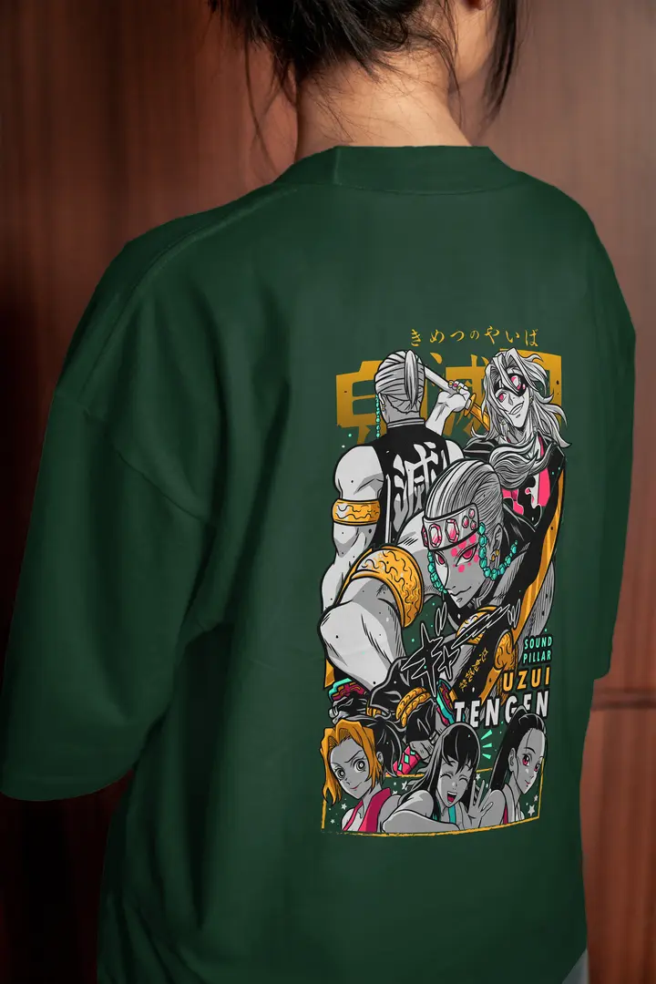 T-shirt Demon Slayer Tengen Uzui (Oversized/Simple)