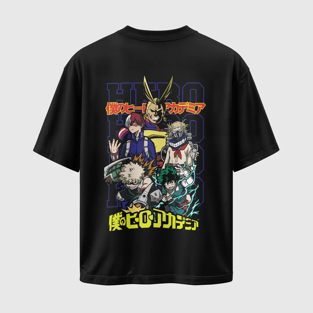 T-shirt My Hero Academia (Oversized/Simple)