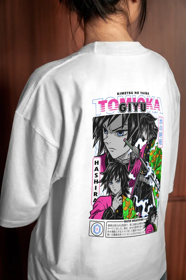 T-shirt Demon Slayer Giyu Tomioka(Oversized/Simple)