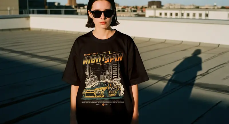 T-shirt Nissan Skyline GT-R (Oversized/Simple)