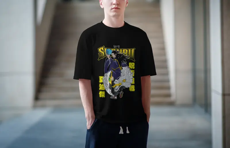 T-shirt jujutsu kaisen(Oversized/Simple)