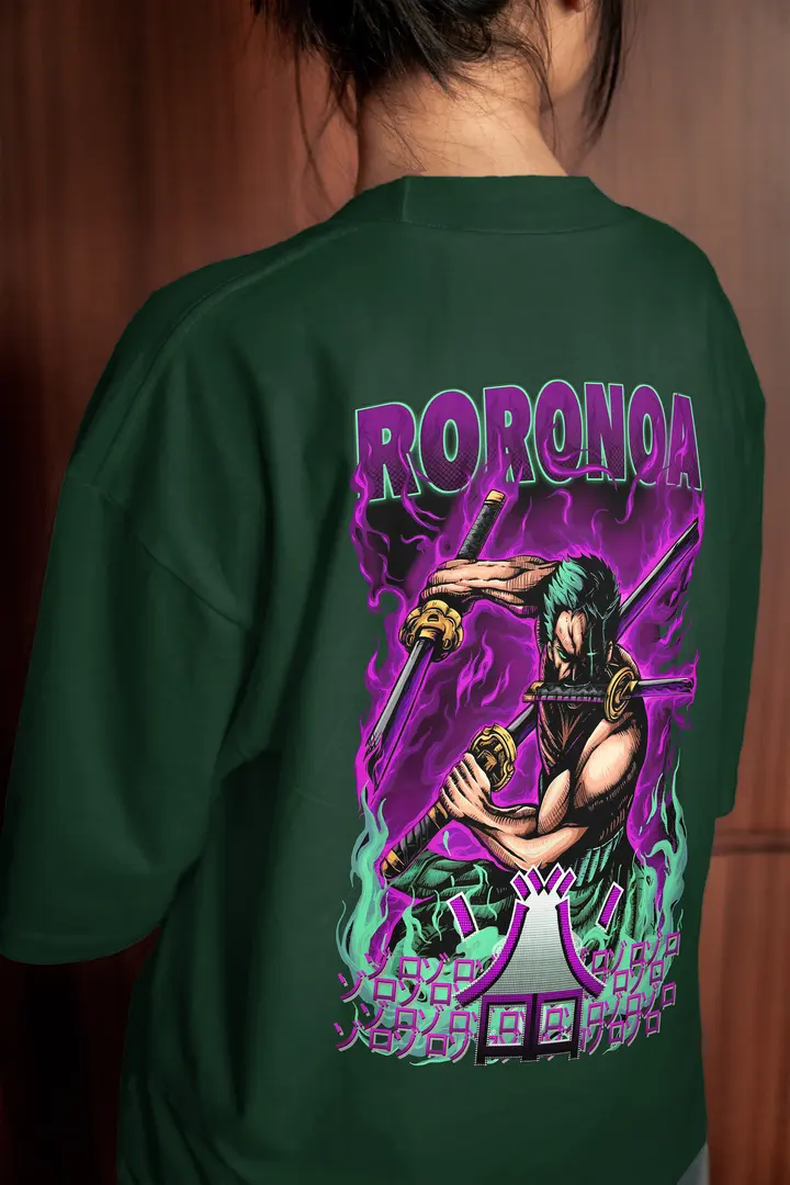 T-shirt Roronoa Zoro (Oversized/Simple)