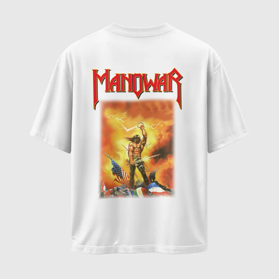 T-shirt Manowar (Oversized/Simple)