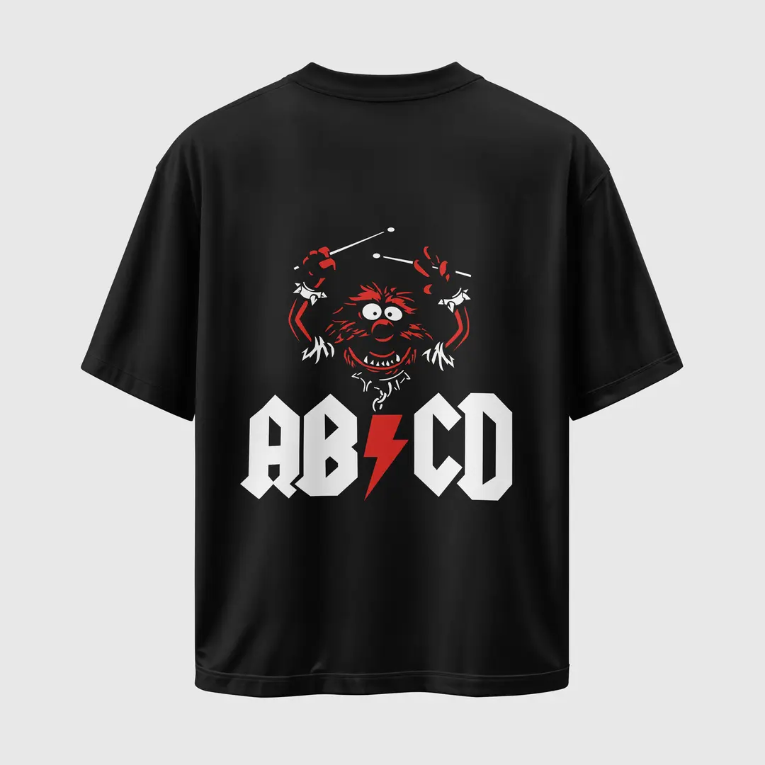 T-shirt ABCD (Oversized/Simple)