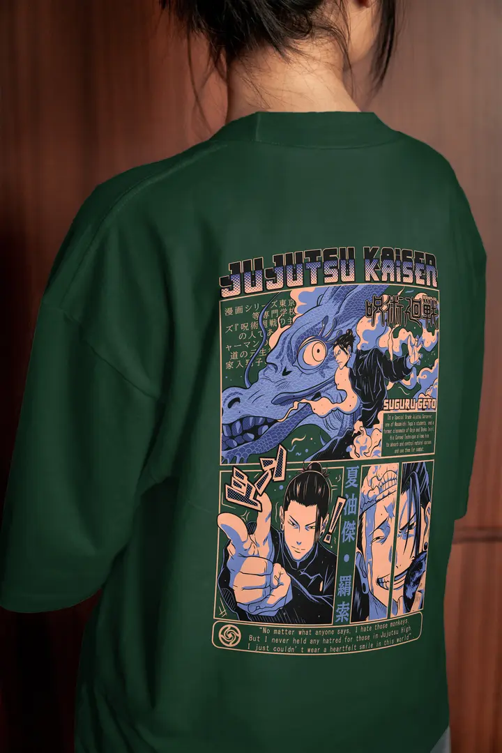 T-shirt Jujutsu Kaisen Suguru Geto (Oversized/Simple)