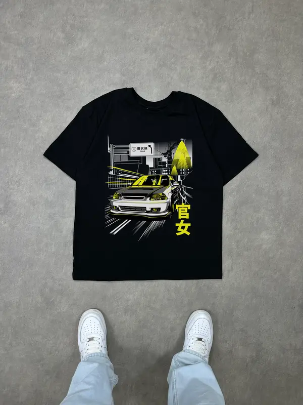T-shirt Honda Civic EK9 (Oversized/Simple)