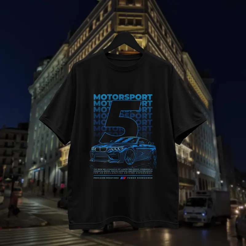 T-shirt BMW M5 (Oversized/Simple)