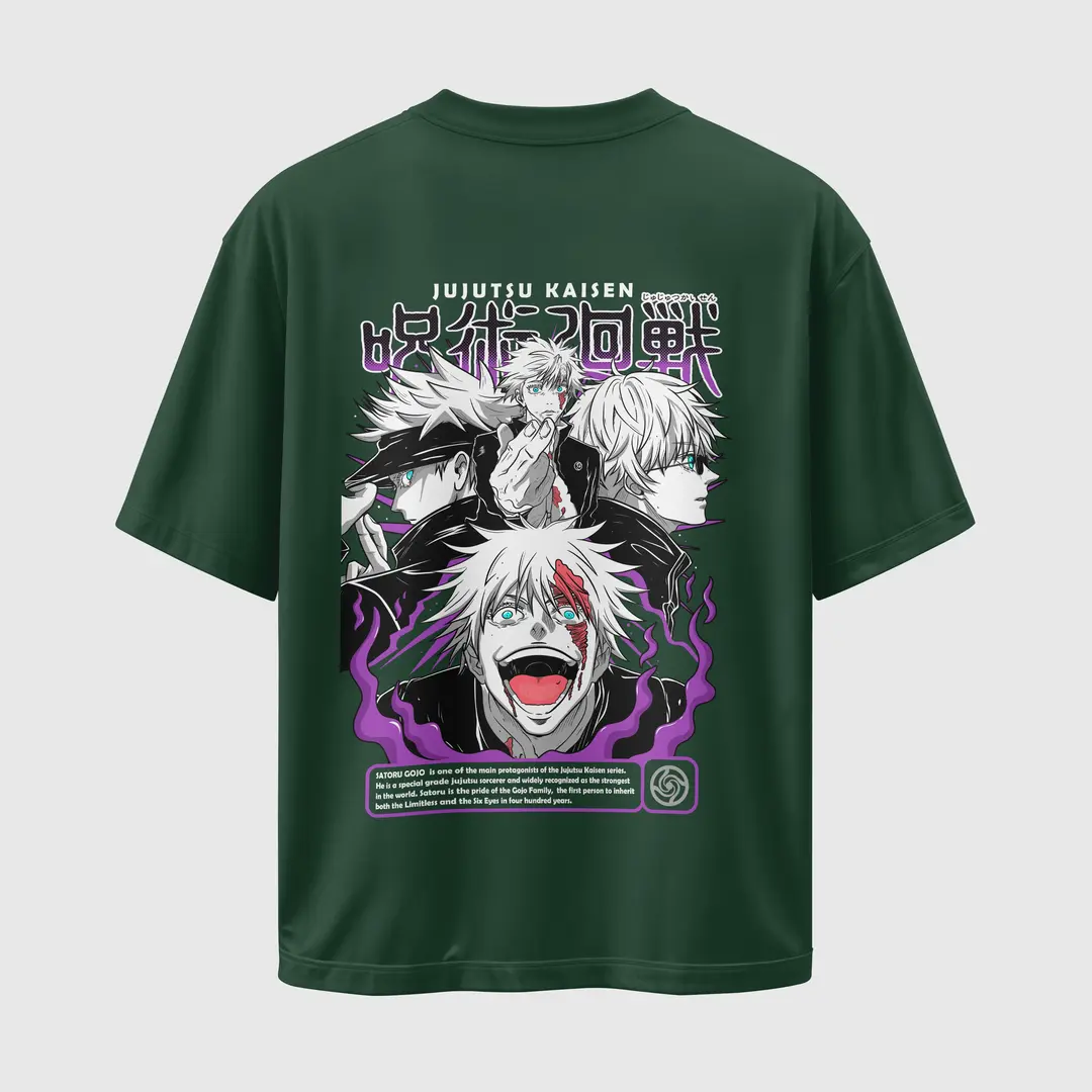T-shirt Jujutsu Kaisen Satoru Gojo (Oversized/Simple)