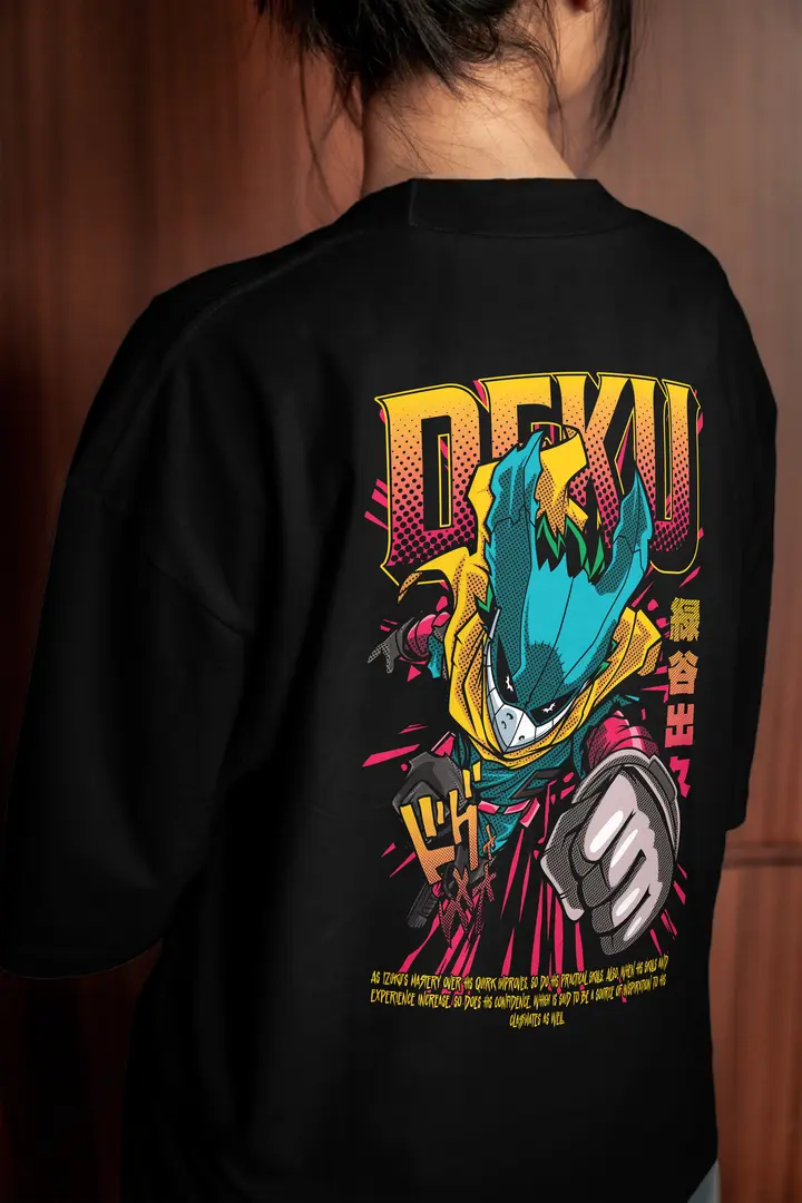 T-shirt Deku (Oversized/Simple)