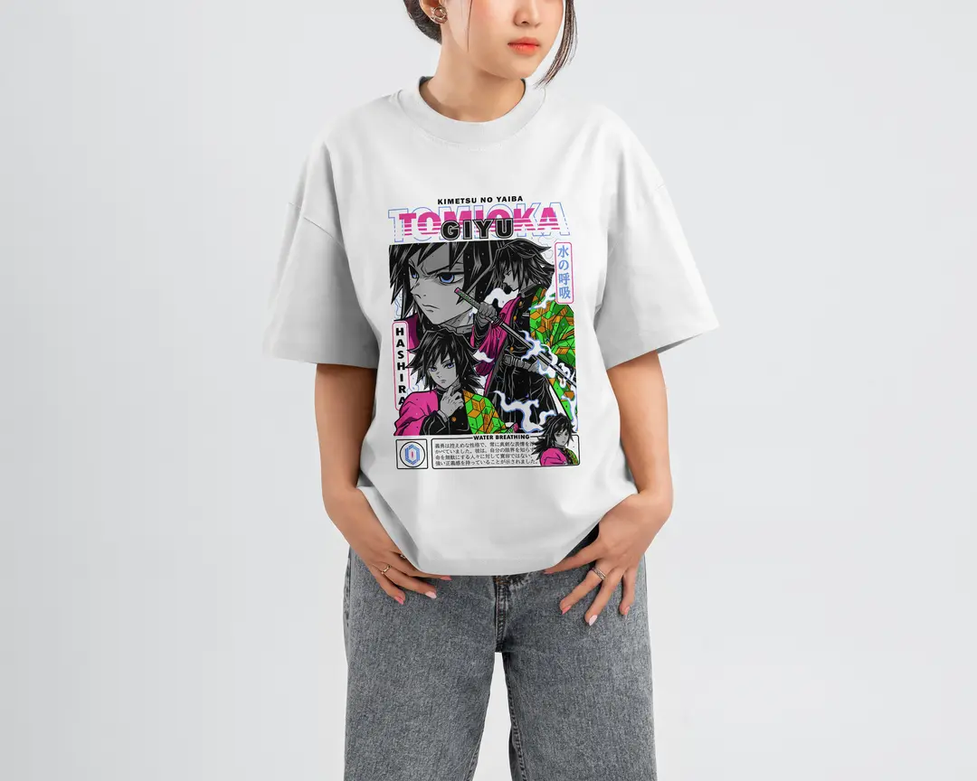T-shirt Demon Slayer Giyu Tomioka(Oversized/Simple)