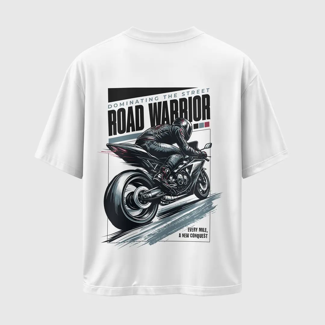 T-shirt Road Warrior (Oversized/Simple)
