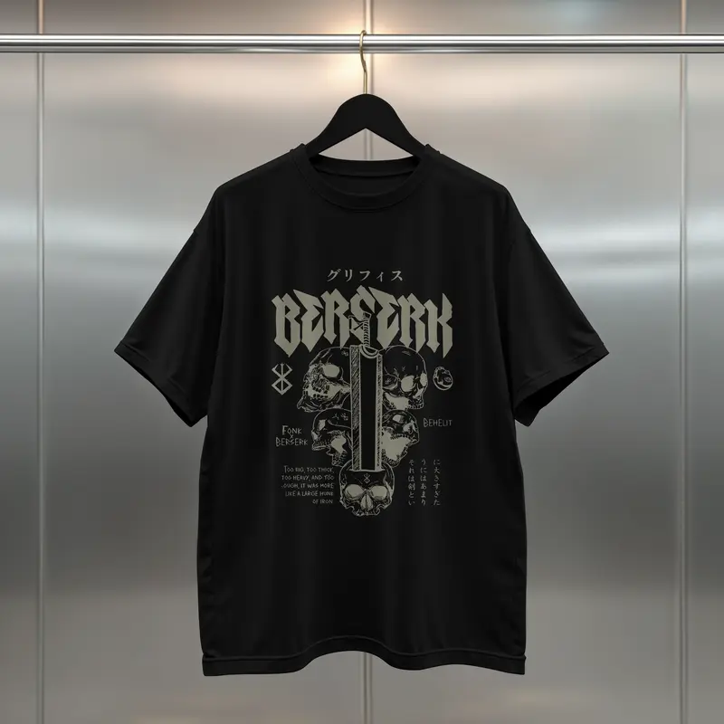 T-shirt Berserk (Oversized/Simple)