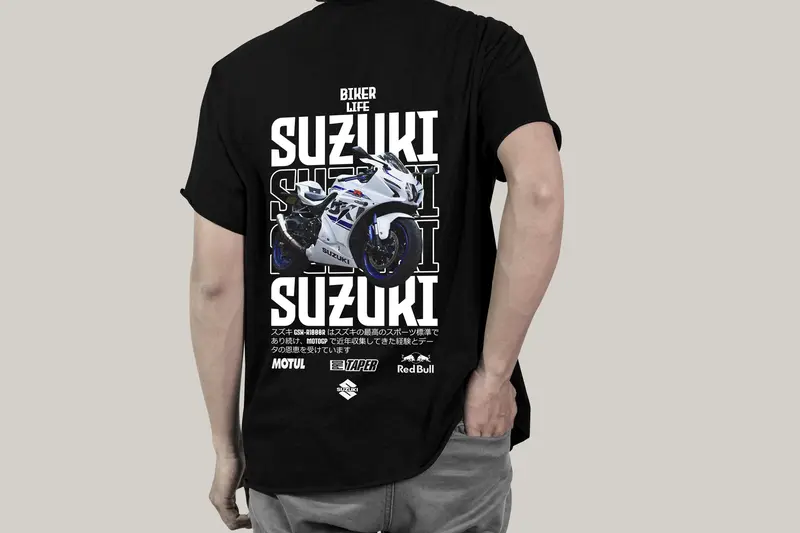 T-shirt Suzuki(Oversized/Simple)