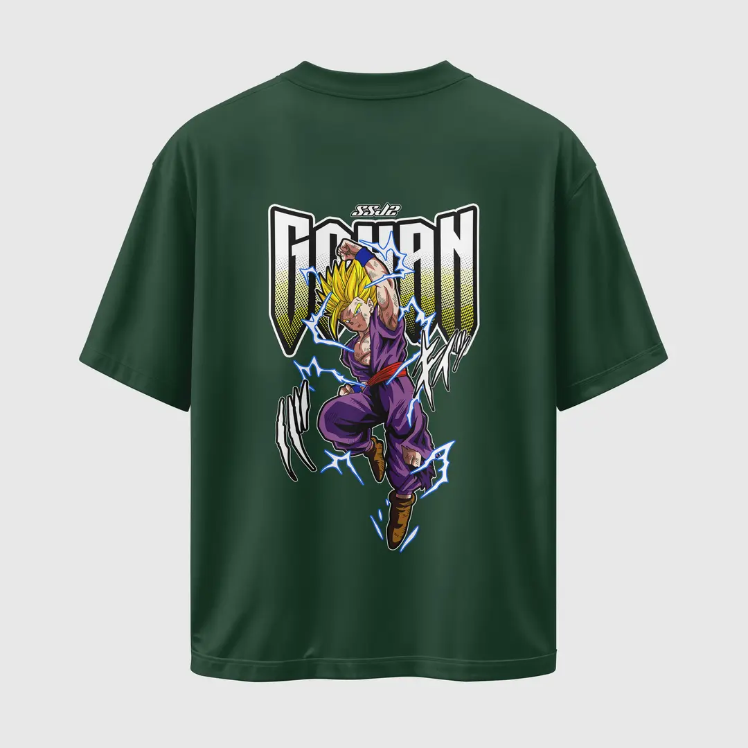 T-shirt Dbz Gohan (Oversized/Simple)