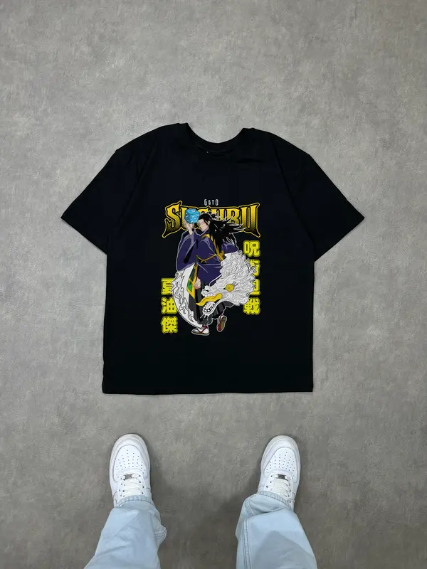 T-shirt jujutsu kaisen(Oversized/Simple)