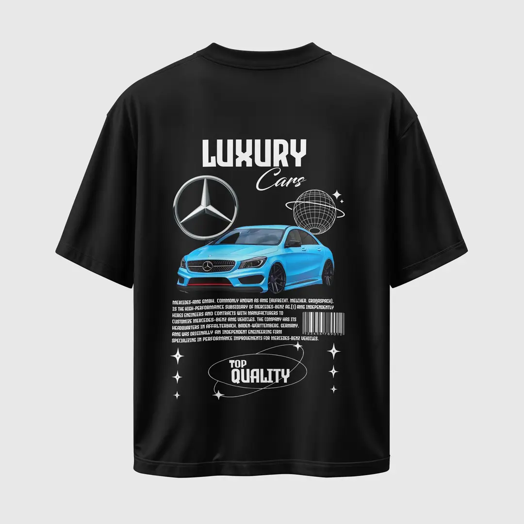 T-shirt Mercedes Luxury (Oversized/Simple)
