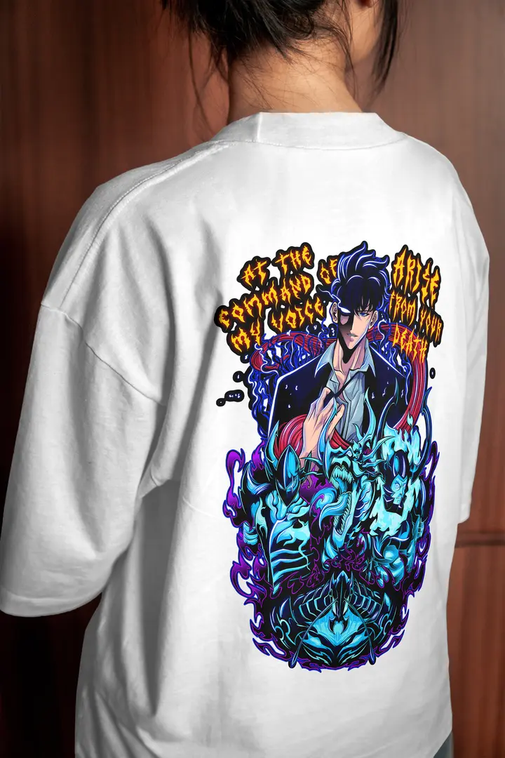 T-shirt Solo Leveling Sung Jin-woo (Oversized/Simple)